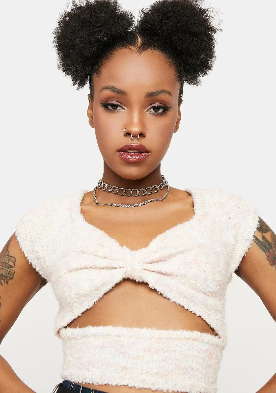 Fast Fashion Favorites Quite Content Cut Out Sweater