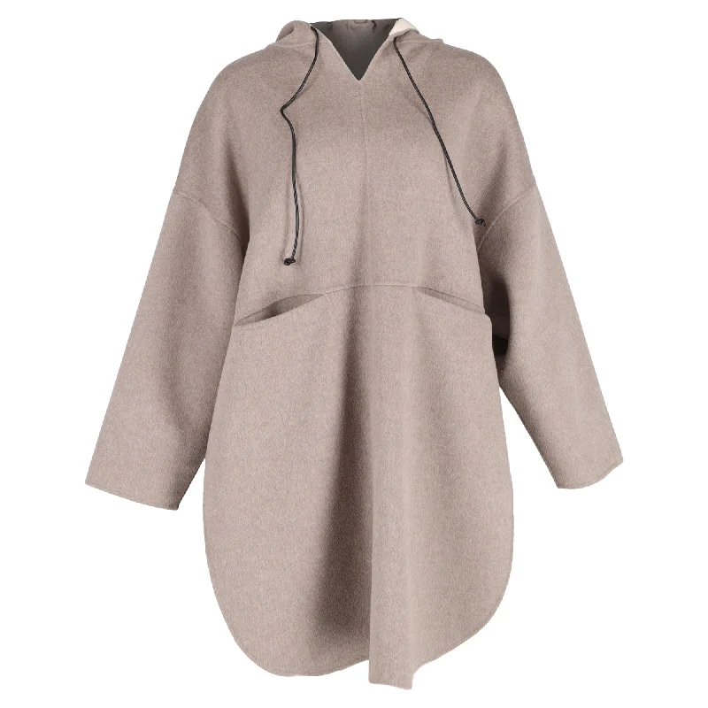 Women's Tops And Clothing Totême Pullover Coat in Beige Cashmere