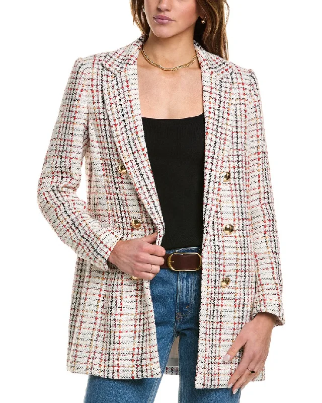 Women's High-Fashion Clothes Anne Klein Tweed Coat